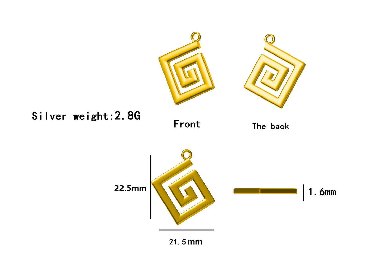 Meander Pendant
